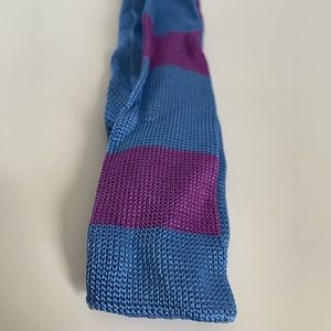 Striped necktie